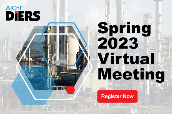 DIERS 2023 Spring Virtual Meeting