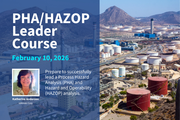 PHA/HAZOP Leader Course Feb 2026