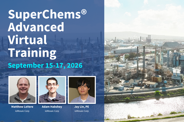 SuperChems® Advanced Virtual Training Sept 2026
