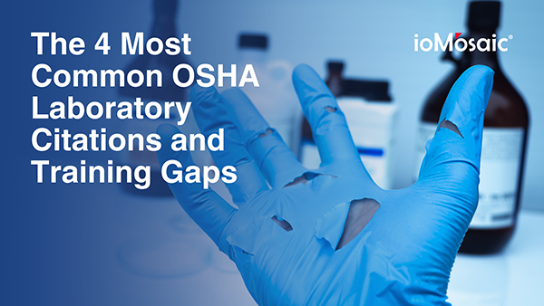 The 4 Most Common OSHA Laboratory Citations and Training Gaps Newsletter