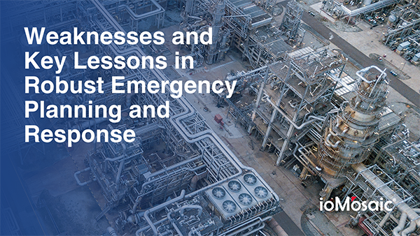 Weaknesses and Key Lessons in Robust Emergency Planning and Response Newsletter