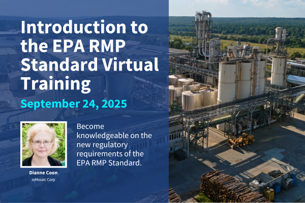 Introduction to the EPA RMP Standard Virtual Training